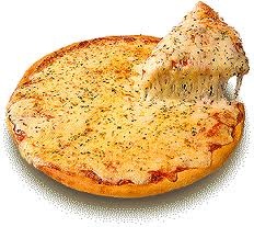 Pizza a los cuatro quesos