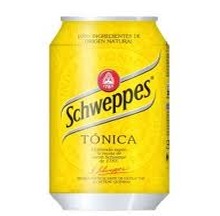 Can 33 cl. Schweppes tonic